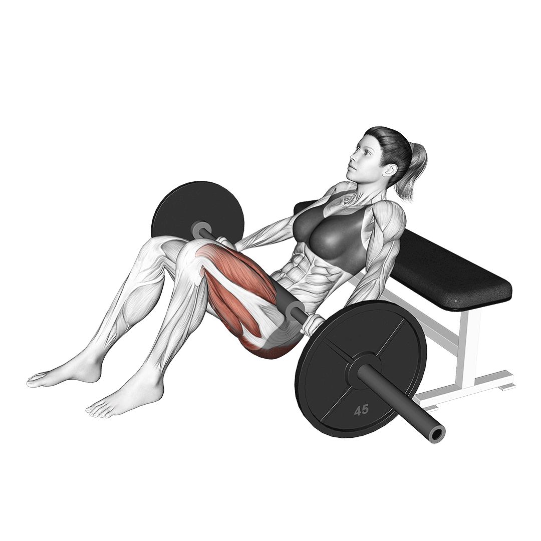 هیپ تراست تک‌پا (تکیه‌گاه) (B-Stance Hip Thrust) — حرکت باسن (آموزش تصویری)