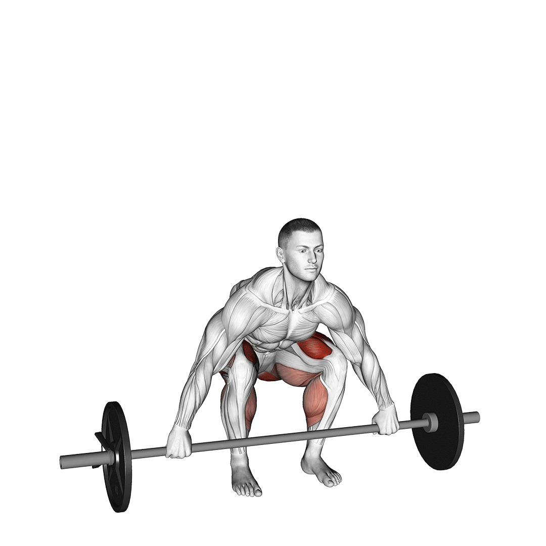 ددلیفت هالتر دست باز (Barbell Deadlift Snatch Grip) — حرکت پشت (آموزش تصویری)