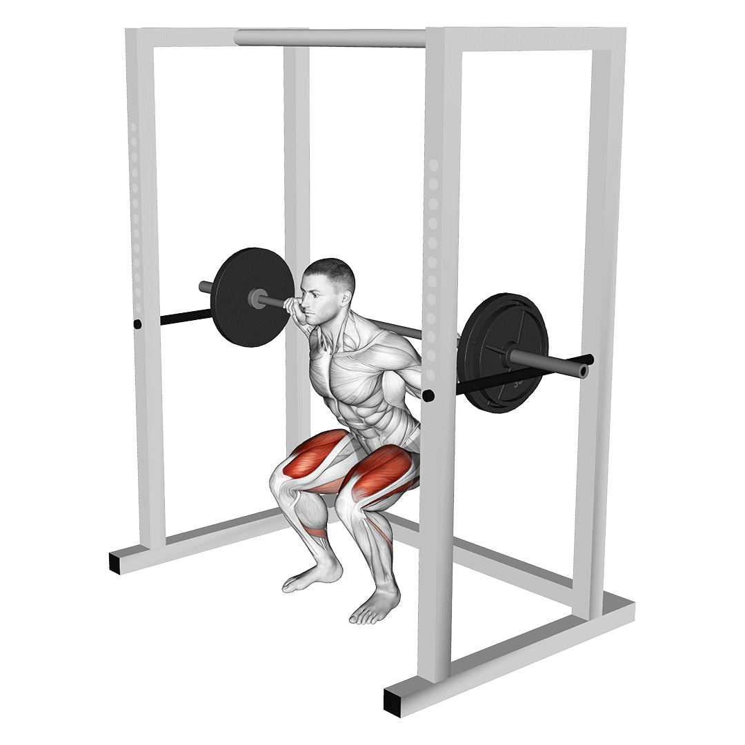 دد اسکوات (Dead Squat) — حرکت چهارسر (آموزش تصویری)