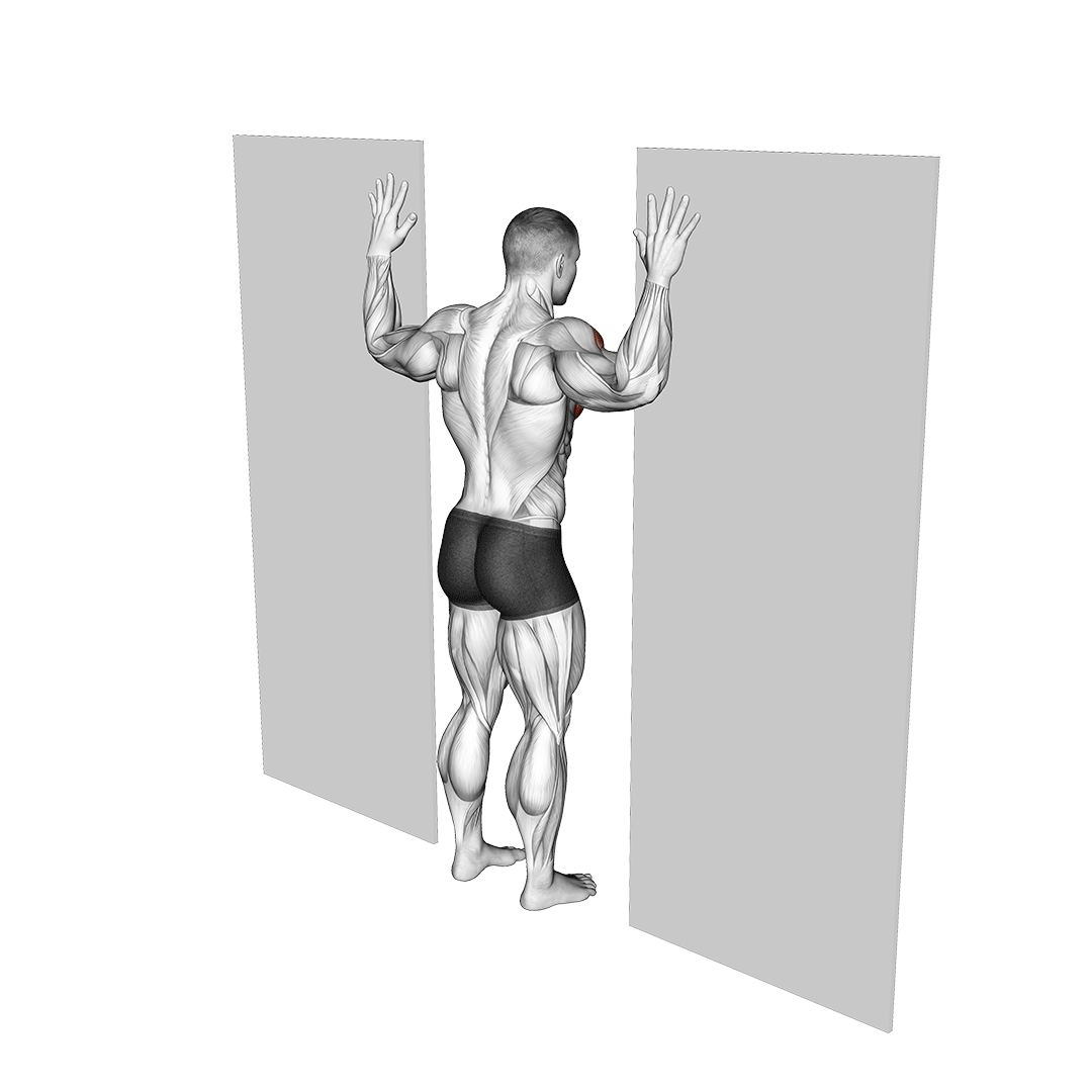 کشش سینه در چارچوب (Doorway Chest Stretch) — حرکت سینه (آموزش تصویری)