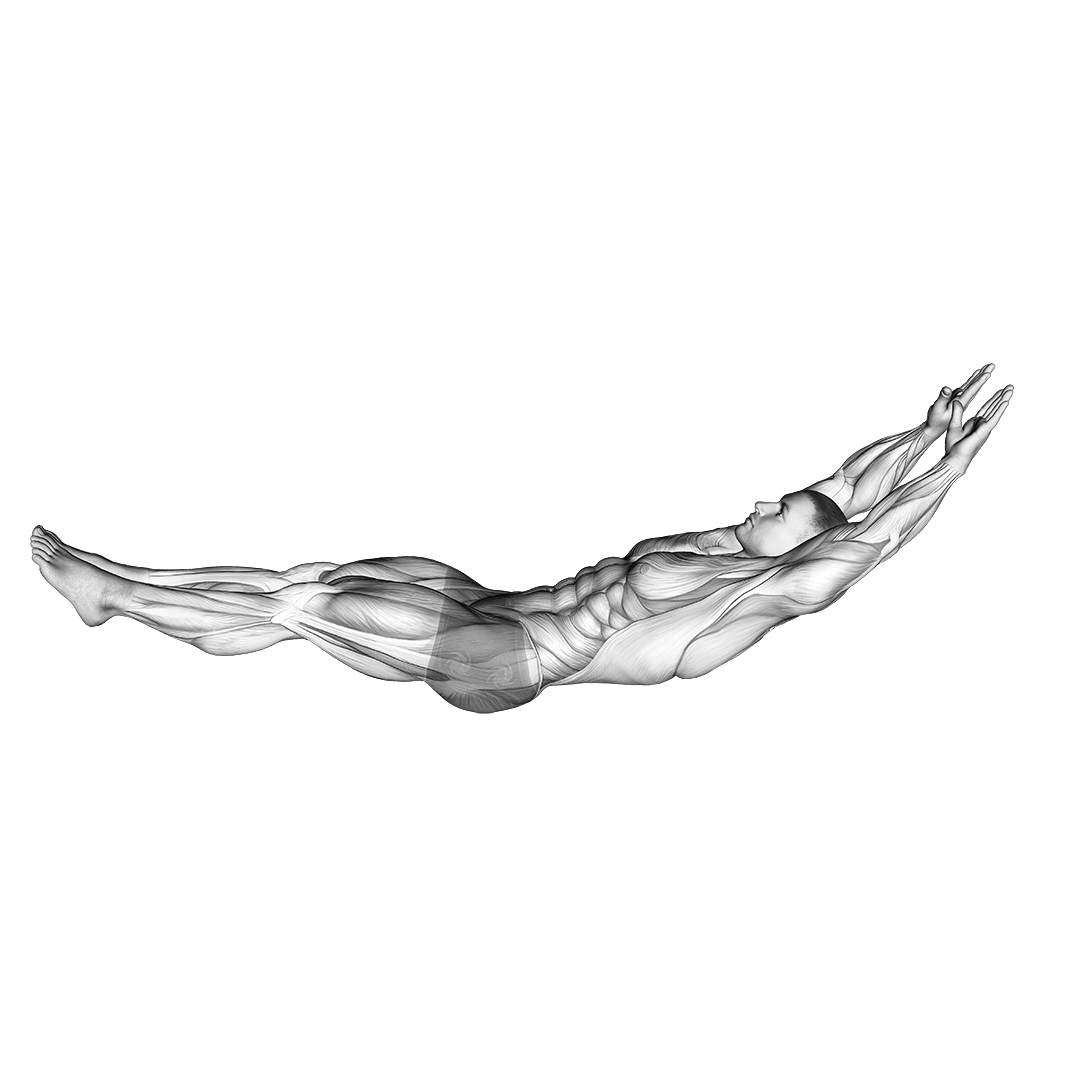 هالو بادی (Hollow Body Holds) — حرکت شکم (آموزش تصویری)