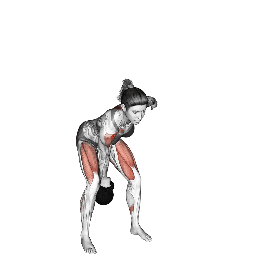 سویینگ کتلبل تکدست (How To Do A Kettlebell Single Arm Swing) — حرکت باسن (آموزش تصویری)