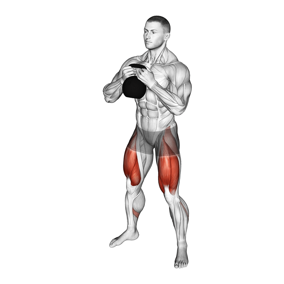 اسکوات سومو کتلبل (How To Do A Kettlebell Sumo Squat) — حرکت چهارسر (آموزش تصویری)