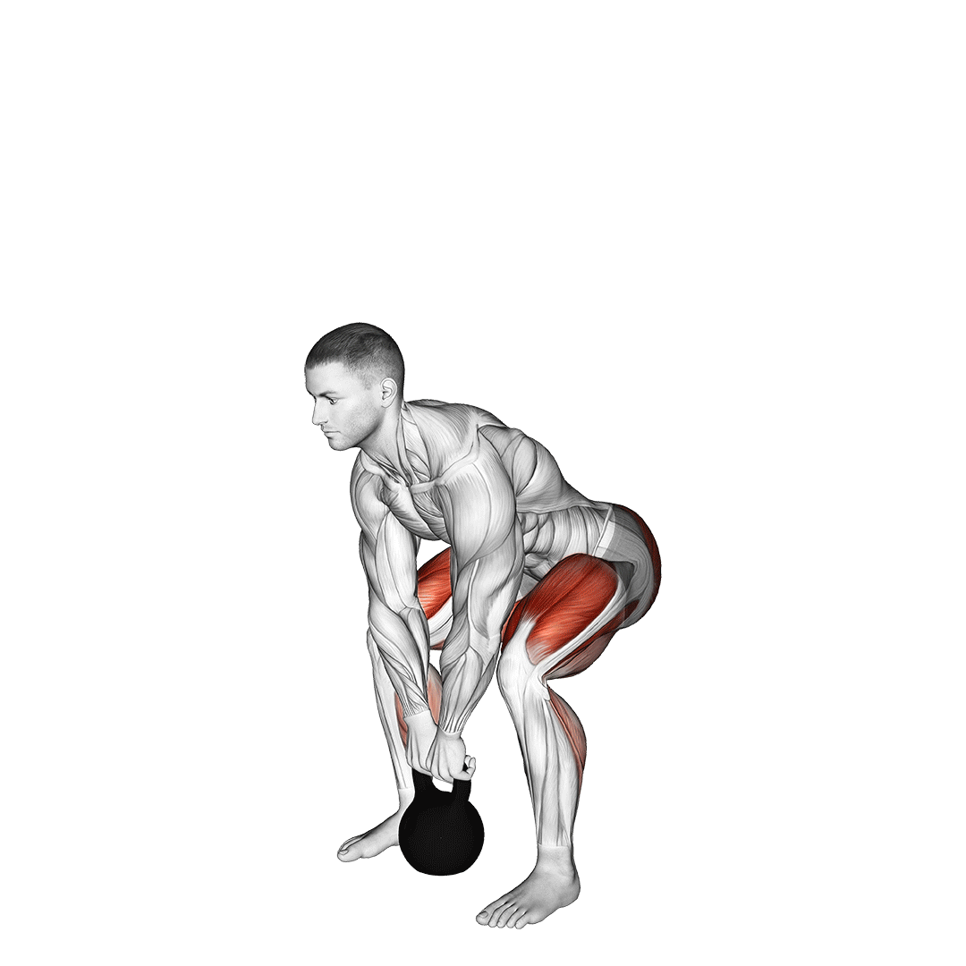 ددلیفت کتلبل (How To Kettlebell Deadlift) — حرکت پشت (آموزش تصویری)