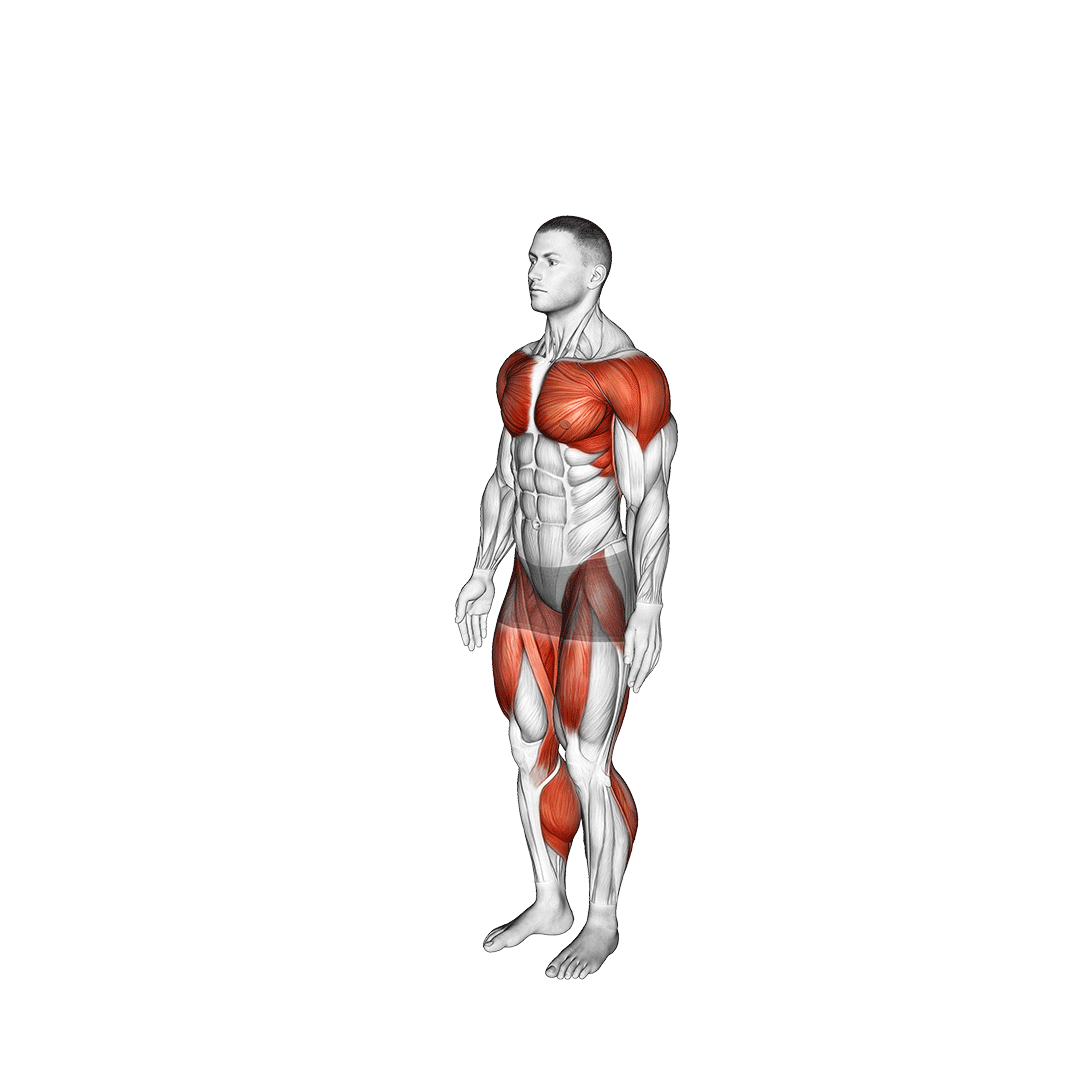 جامپینگ جک با زانو بلند (Jumping Jack High Knees) — حرکت هوازی (آموزش تصویری)