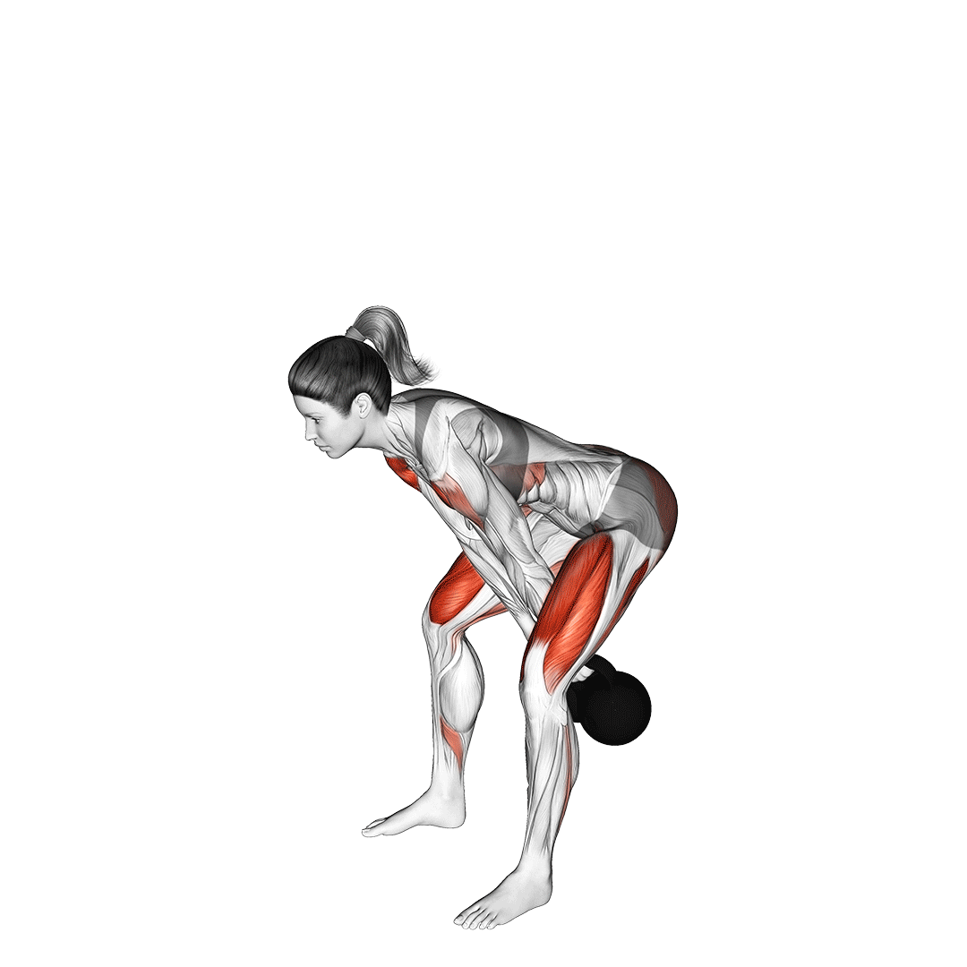 اسکوات کلین کتلبل (Kettlebell Squat Clean) — حرکت کل بدن (آموزش تصویری)