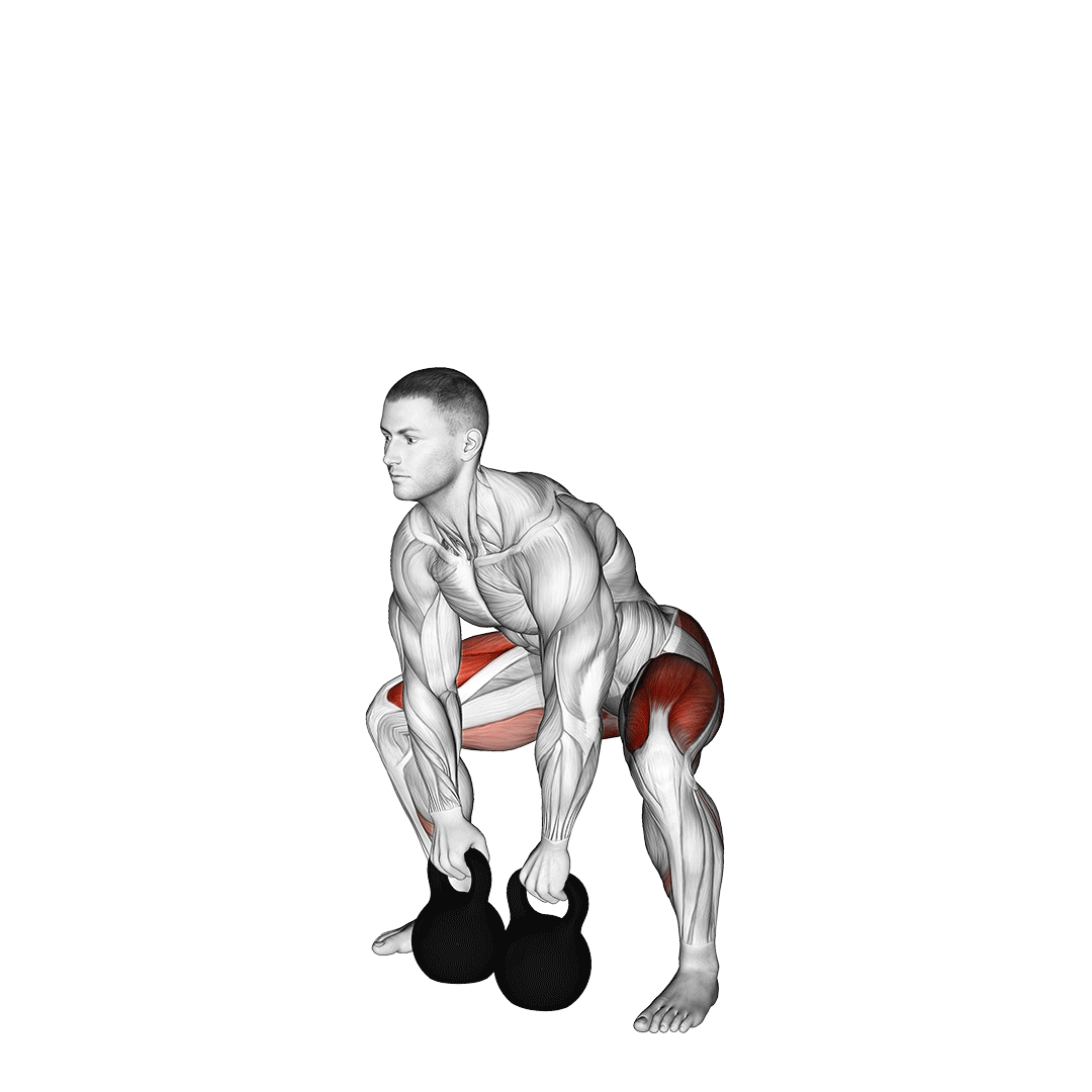 ددلیفت سومو کتلبل (Kettlebell Sumo Deadlift) — حرکت چهارسر (آموزش تصویری)