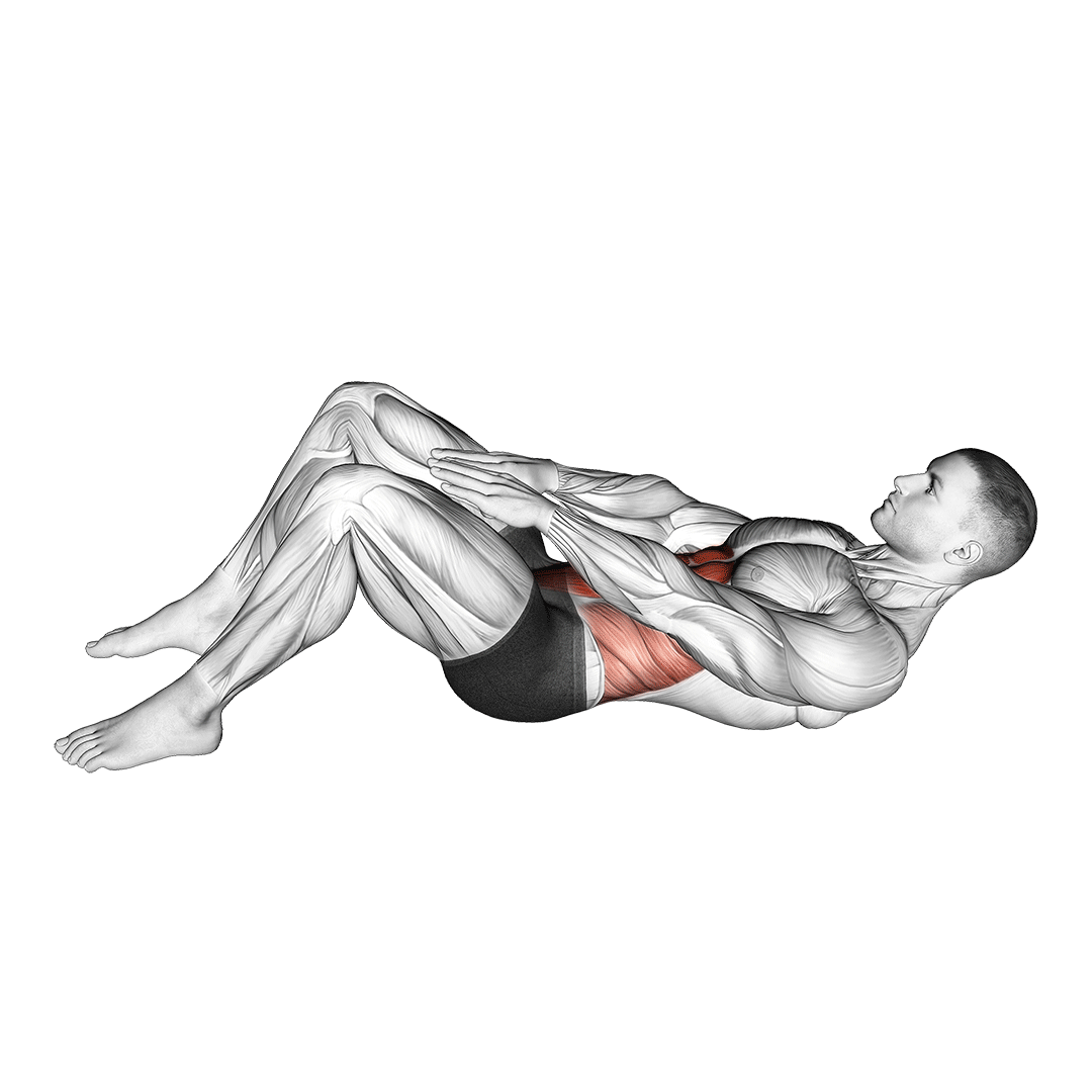 کرانچ لمس زانو (Knee Touch Crunch) — حرکت شکم (آموزش تصویری)