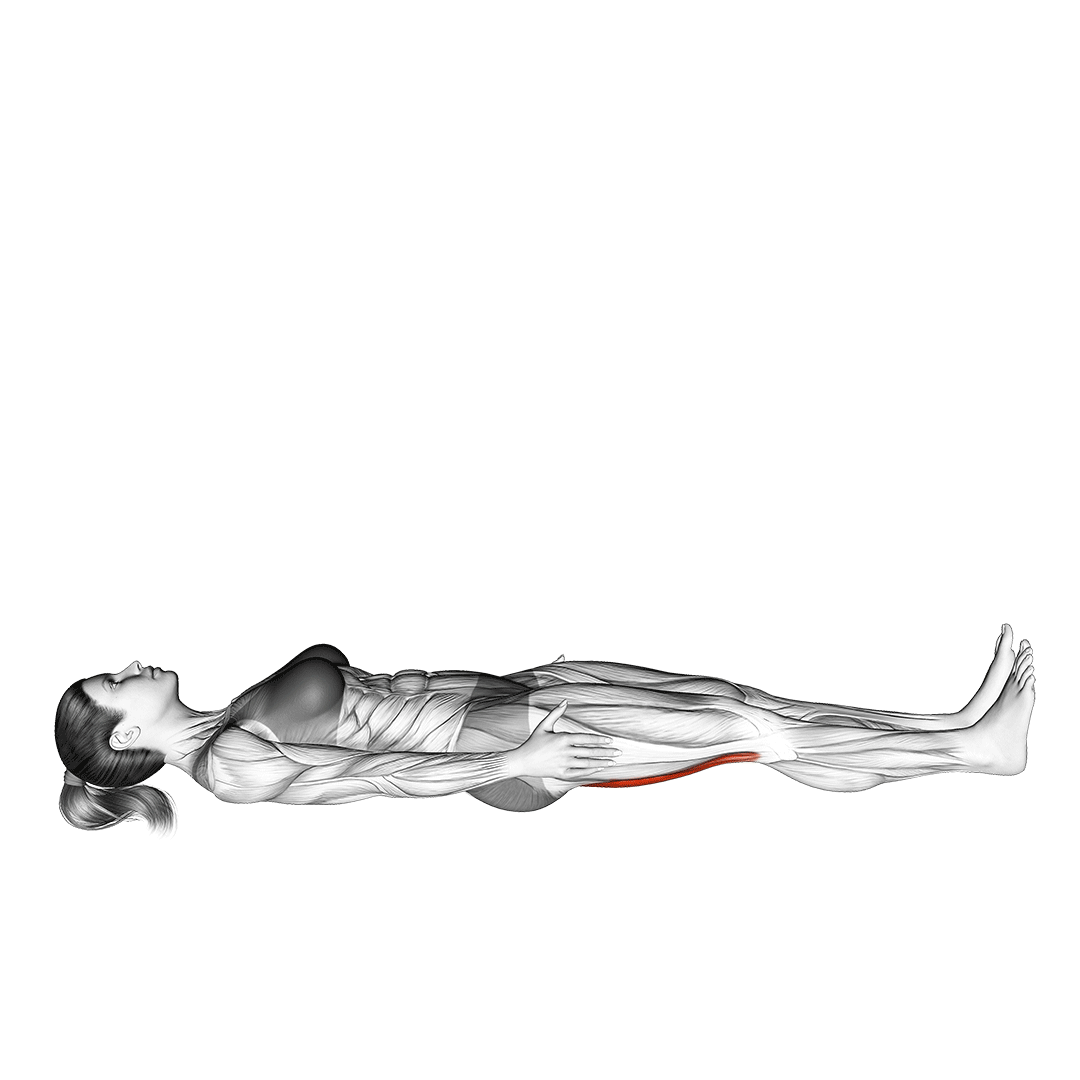 کشش همسترینگ خوابیده (Supine Hamstring Stretch) — حرکت همسترینگ (آموزش تصویری)